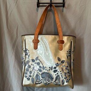 Consuelo Vintage rare Embroidered tote